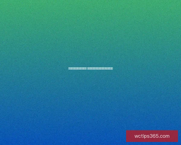 世界杯竞猜投注技巧全解析 轻松掌握最佳投注策略与风险控制方法